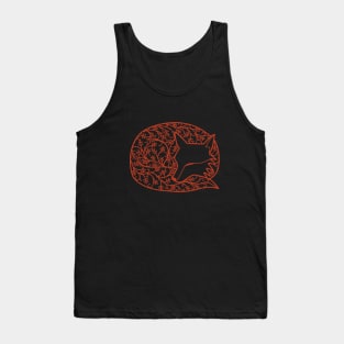 Sleeping Fox Tank Top